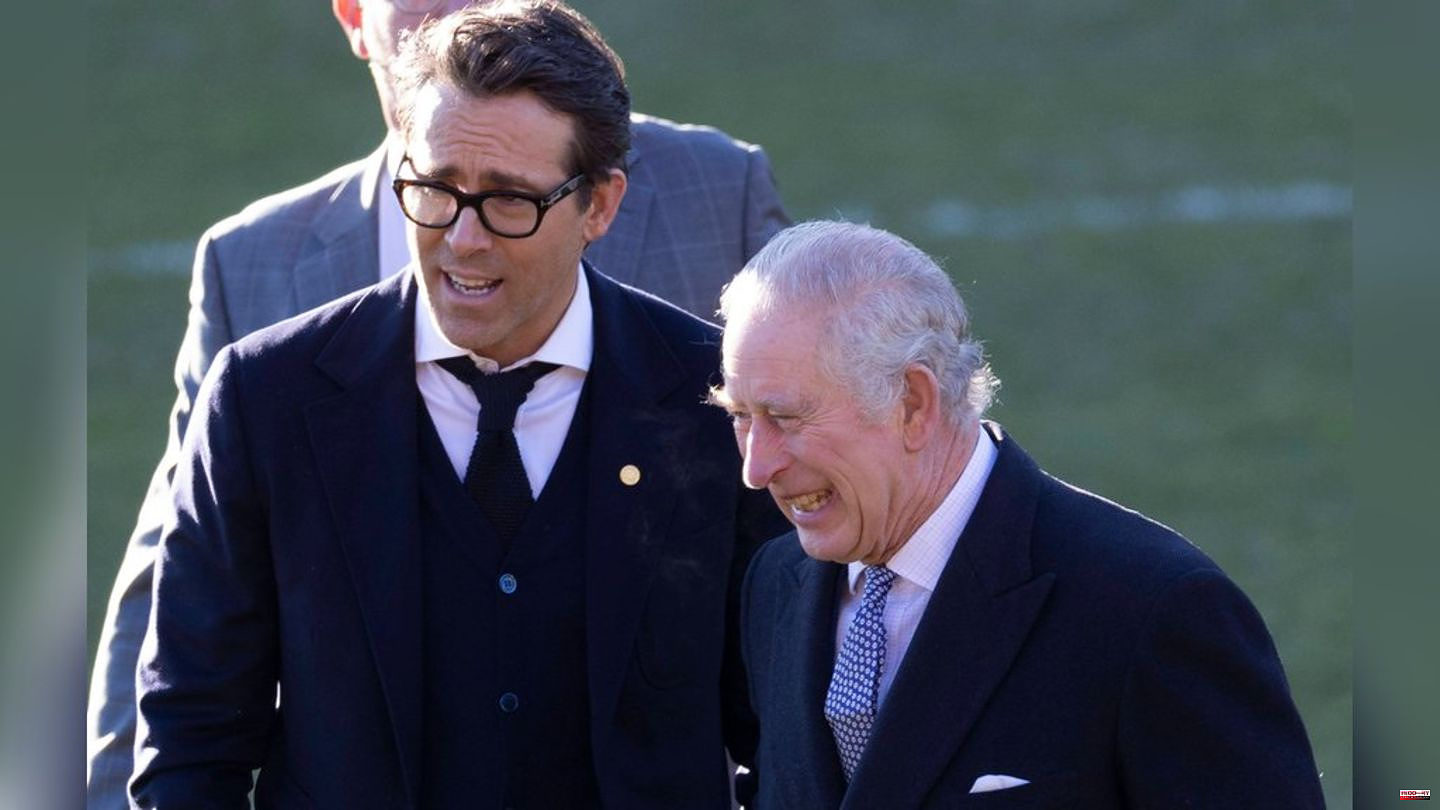 Royalty meets Hollywood: King Charles and Ryan Reynolds in Wales