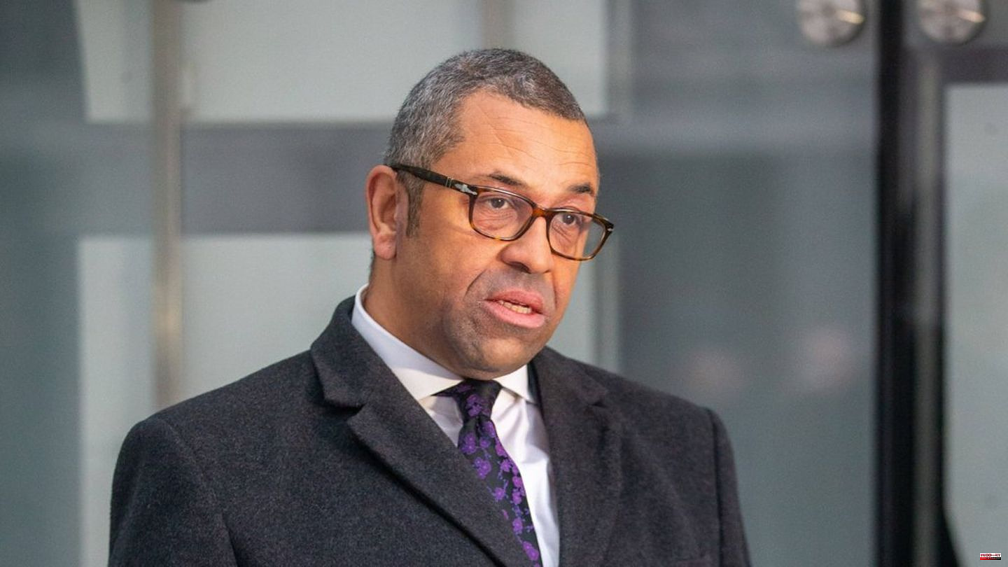 Secretary of State James Cleverly: He's defending the royal family