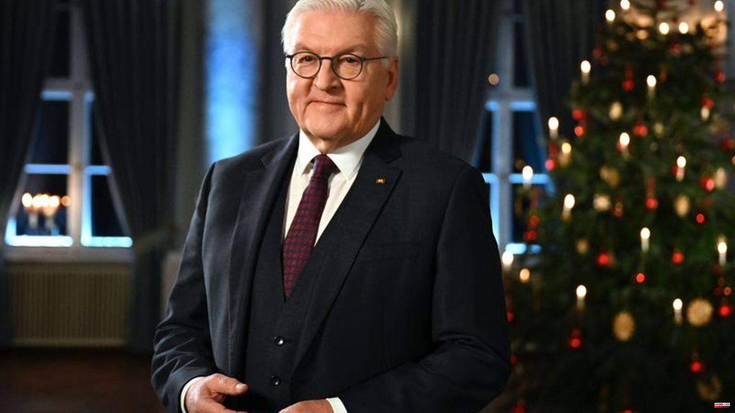Christmas speech: Steinmeier: "Our country is growing beyond itself"