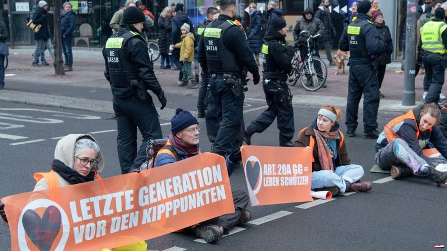 Actions against the climate crisis: 600 fines against climate protection activists in Berlin