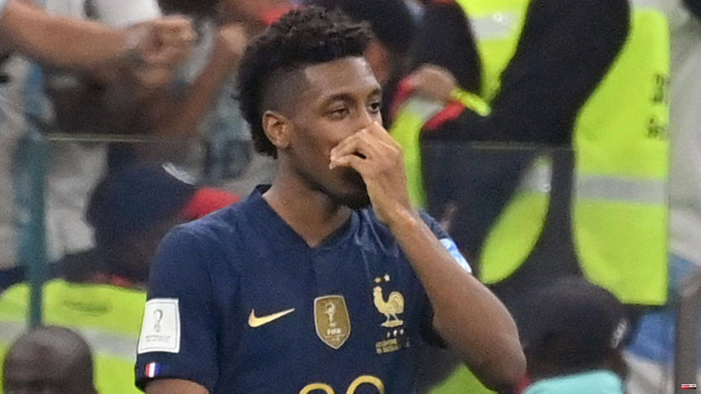 Bayern professional: Frenchman Kingsley Coman is racially insulted after missing a penalty in the World Cup final