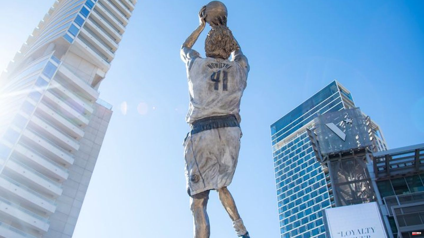 NBA: Basketball idol Dirk Nowitzki honored with statue in Dallas