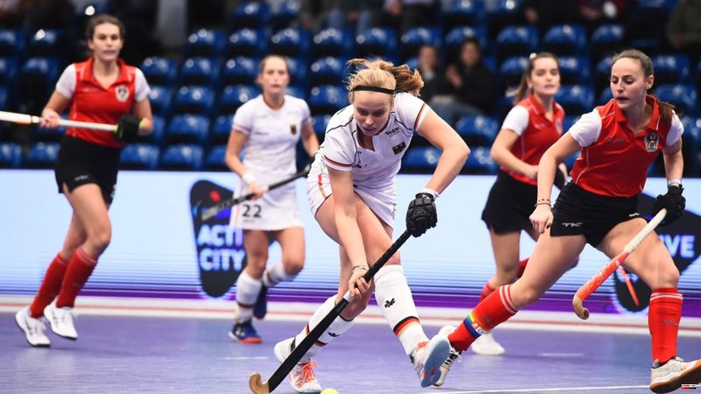 European Championship: Women's hockey with five wins in the European Championship indoor final