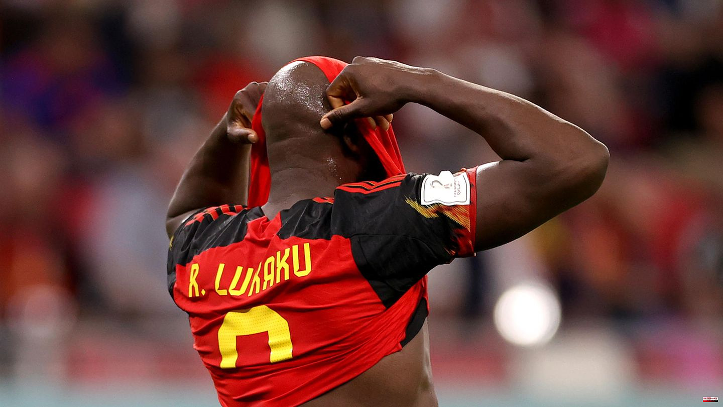 Qatar 2022: After Belgium's World Cup: Lukaku hits a disc from the coach's bench