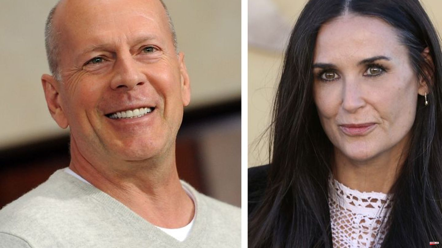 People: Demi Moore and Bruce Willis will become grandparents
