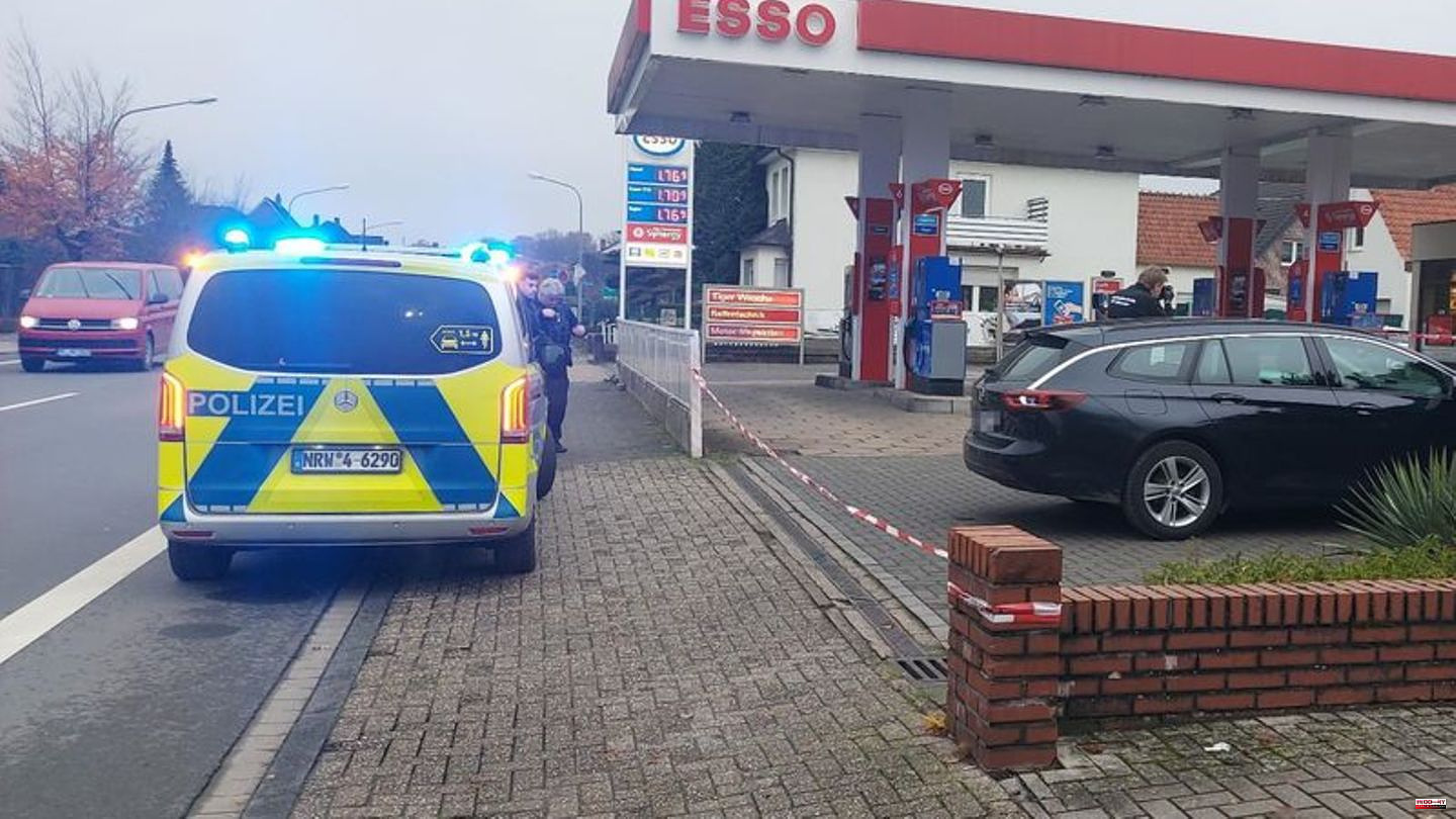 Crime: knife attack in gas station in Münsterland – man died