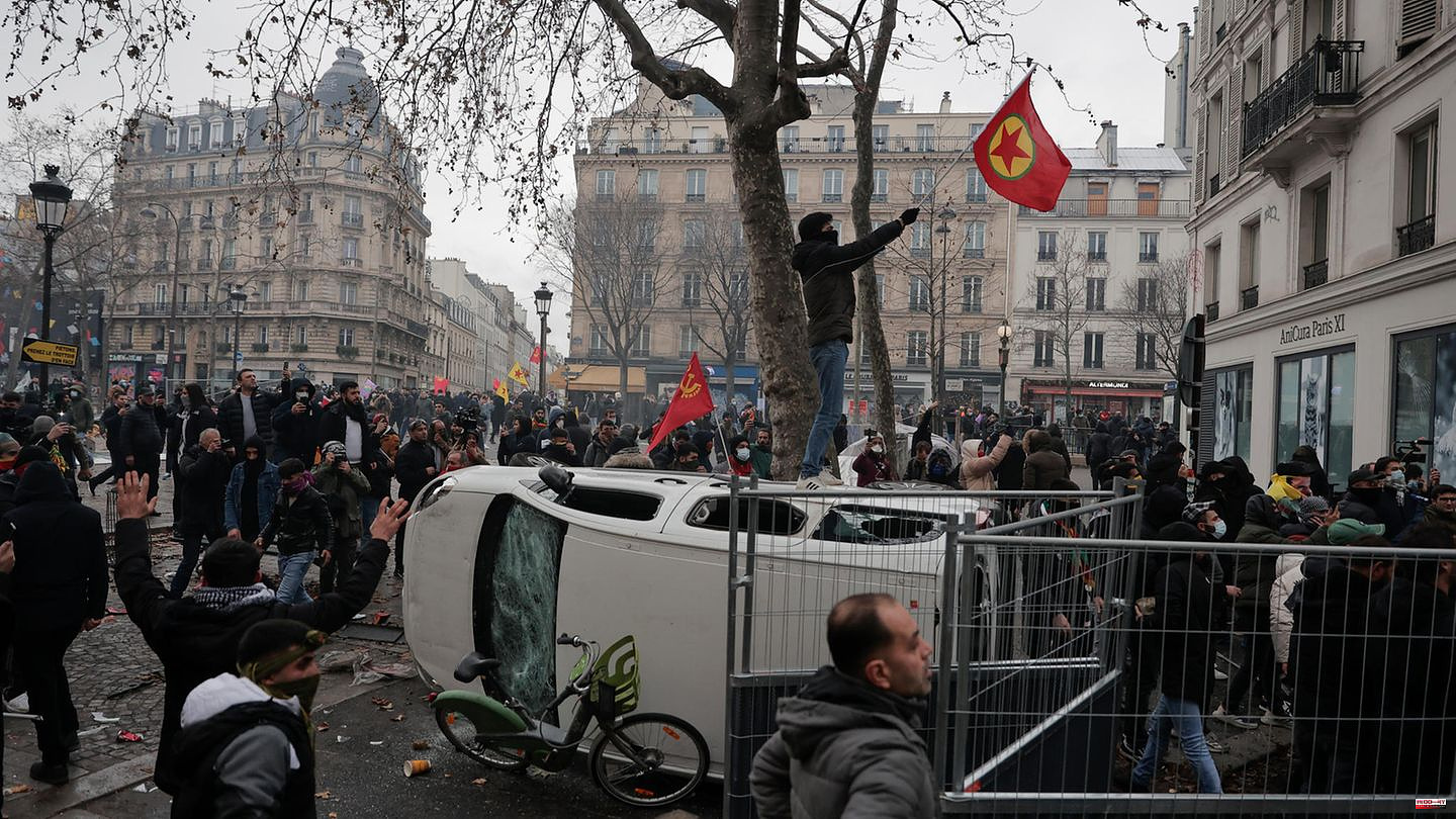 Attack on Kurdish community center: Again riots in Paris: heated atmosphere at protests
