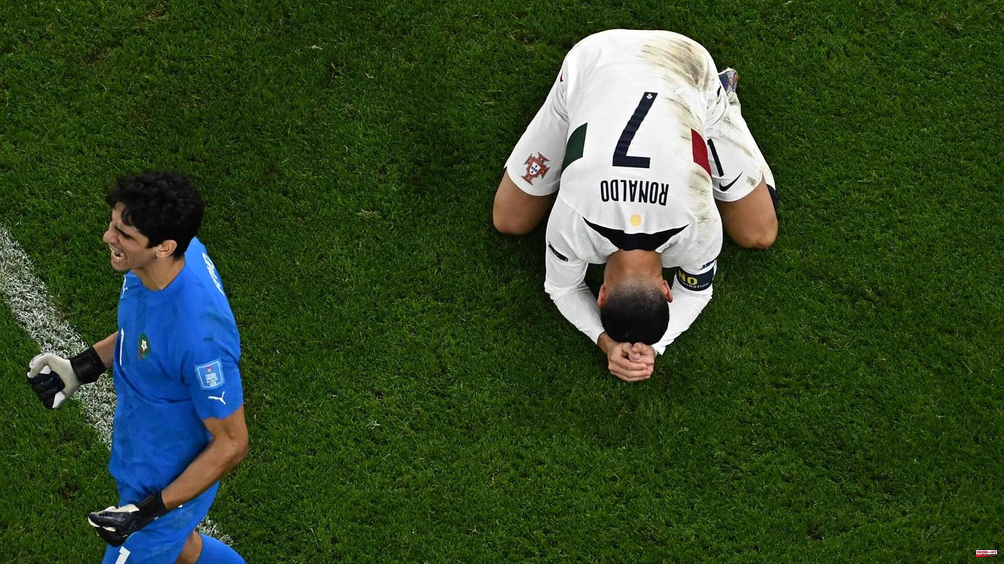 Career fall: Ronaldo at the end: The superstar resigns from the big stage in tears
