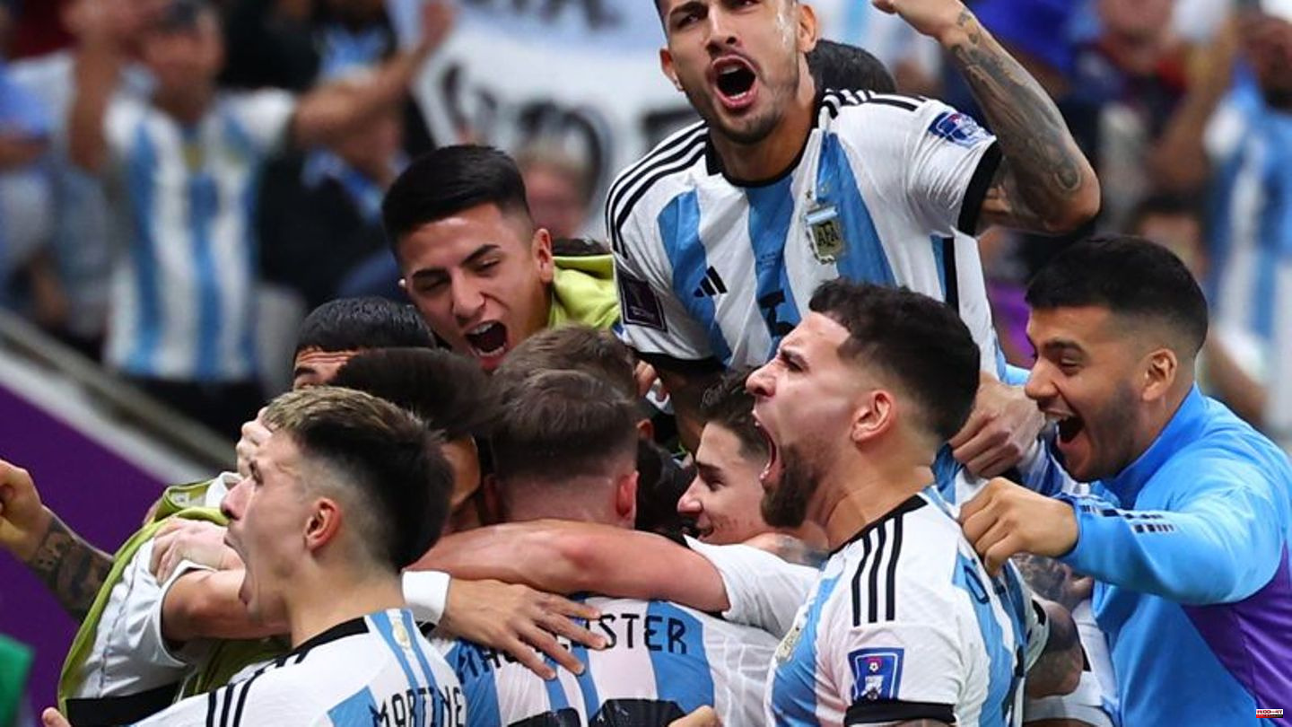 Football World Cup: Argentina after penalty thriller in the semifinals