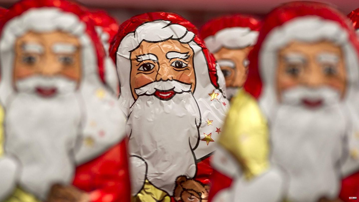 Mineral oil problem: Öko-Test finds impurities in all chocolate Santa Clauses - only seven recommended
