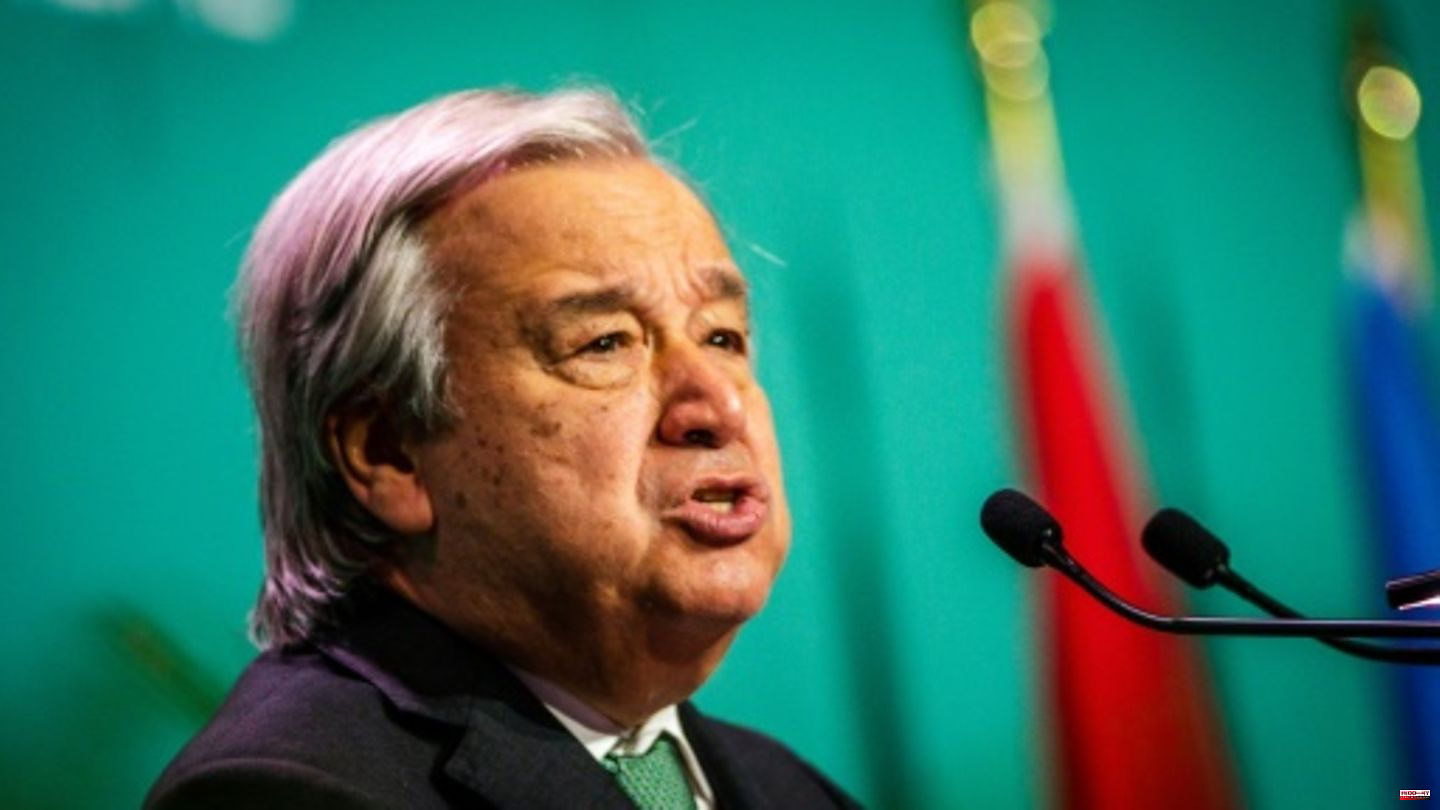 Guterres: "Humanity has become a weapon of mass destruction"