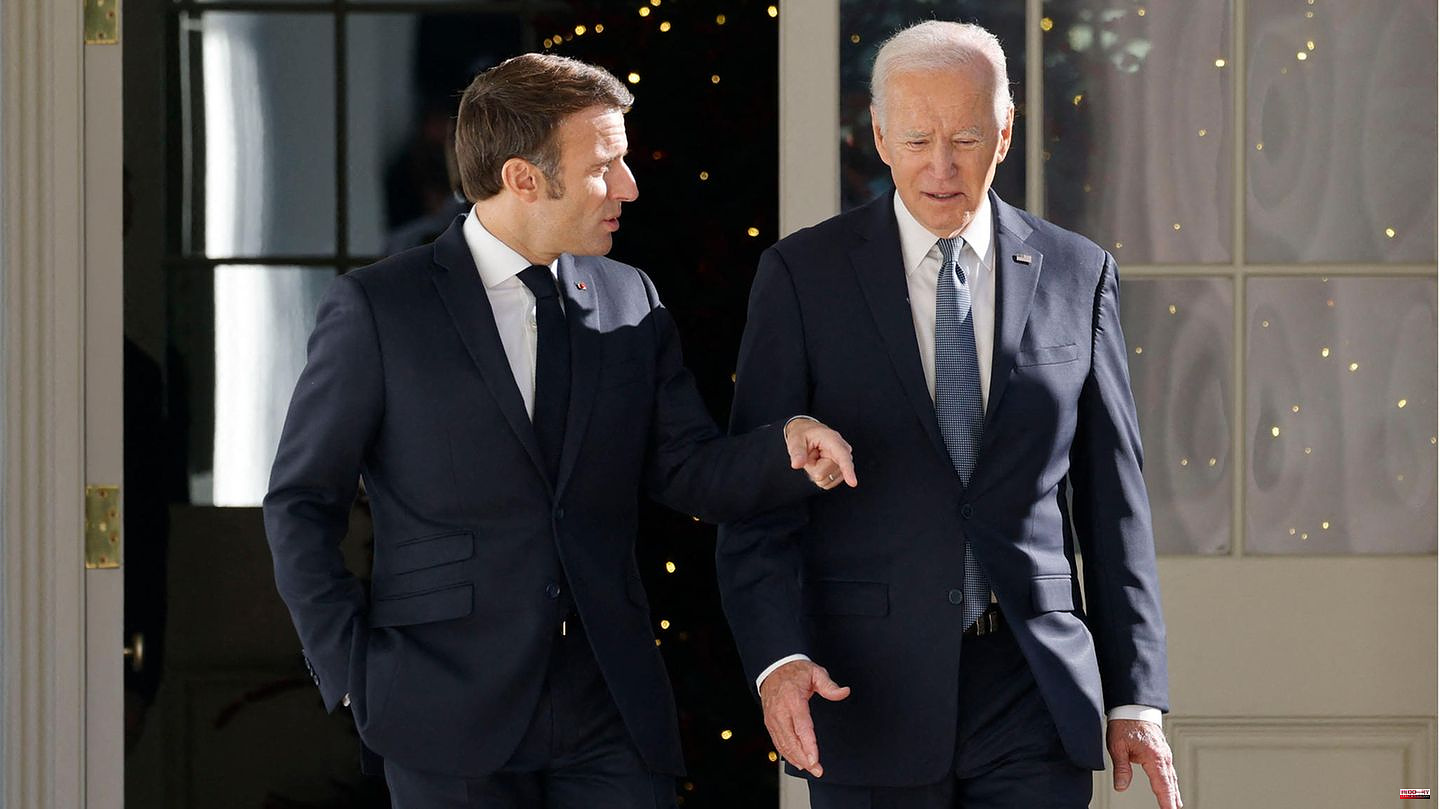Handelszoff: Macron summons Biden: France and USA must “become brothers in arms again”
