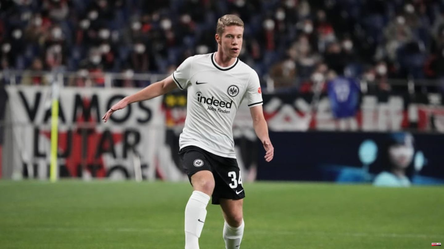 Eintracht binds home-grown Elias Baum in the long term