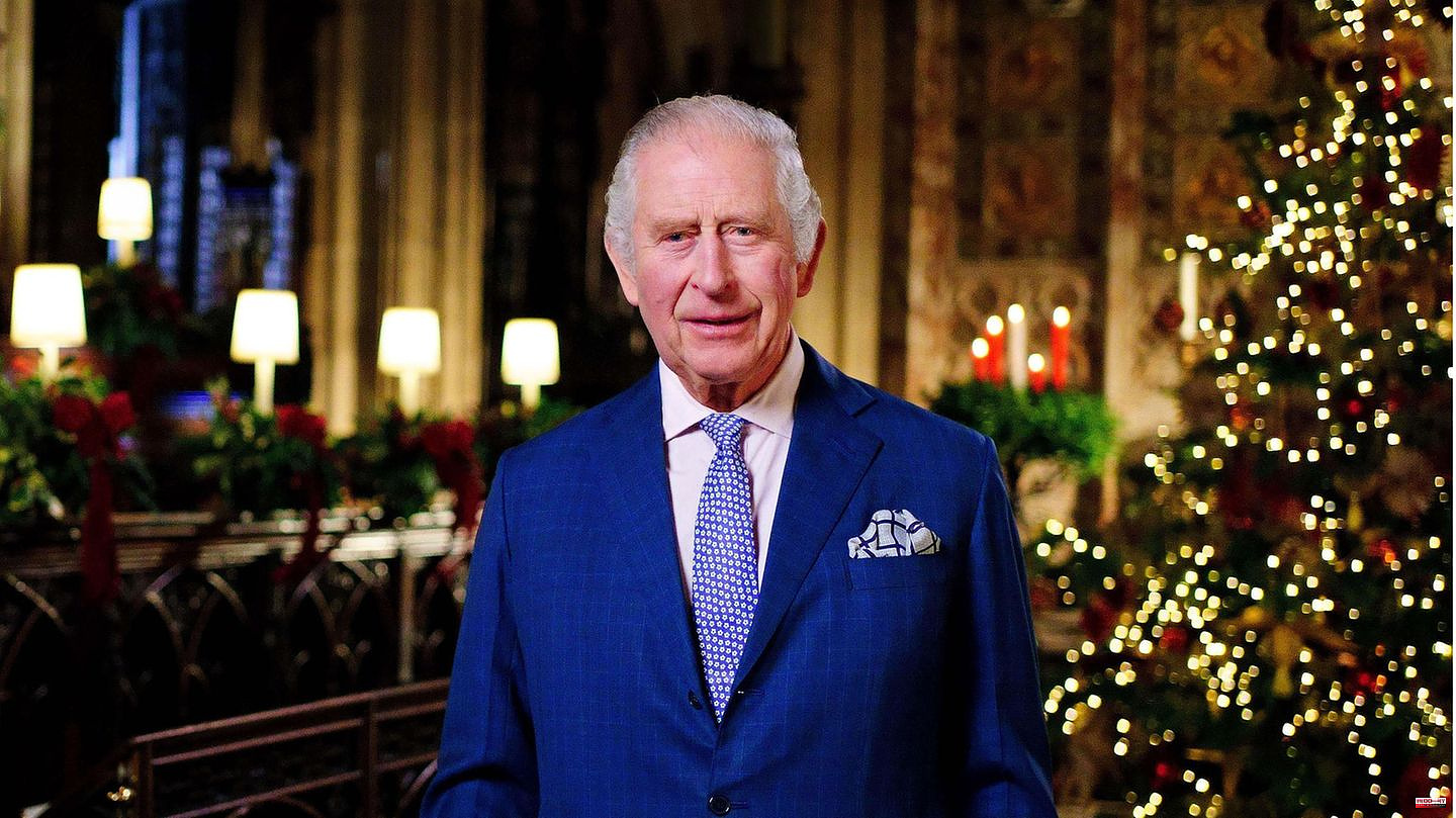 British Royalty: Plastic-free and recyclable decoration: Charles sets an example in his Christmas speech
