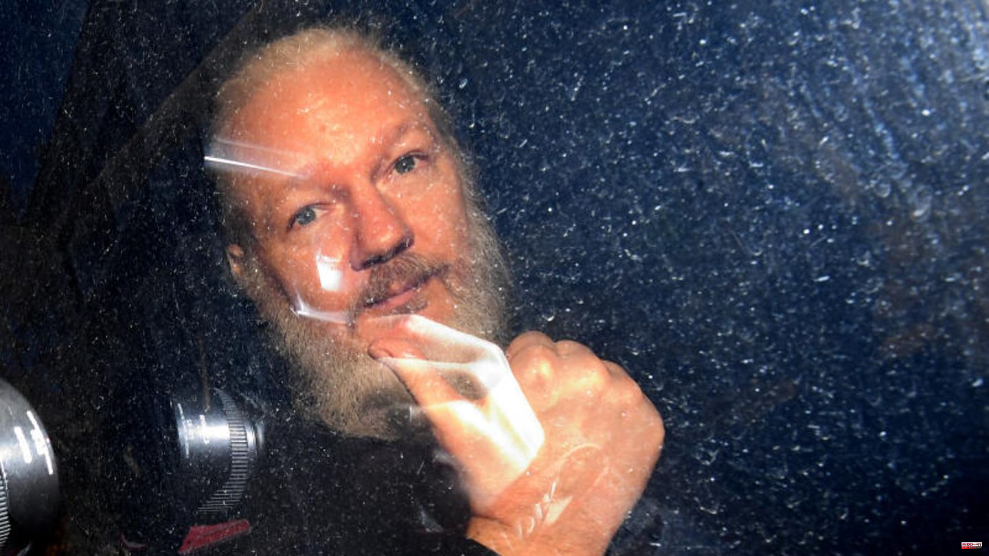 Hoping for prison leave: Julian Assange wants to go to the funeral of his girlfriend Vivienne Westwood