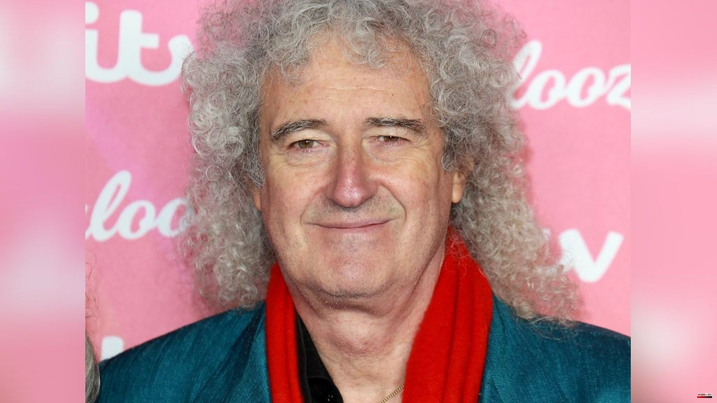 Brian May: Charles knights Queen guitarist