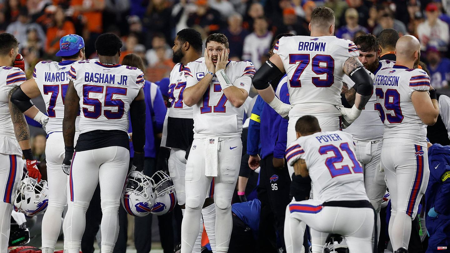 NFL game canceled: Buffalo Bills defenseman Damar Hamlin collapses on the field and needs resuscitation