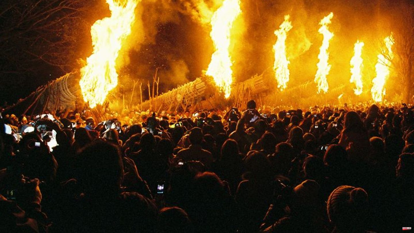 Fire Festival: Japan: "Devil's Night" with gigantic torches