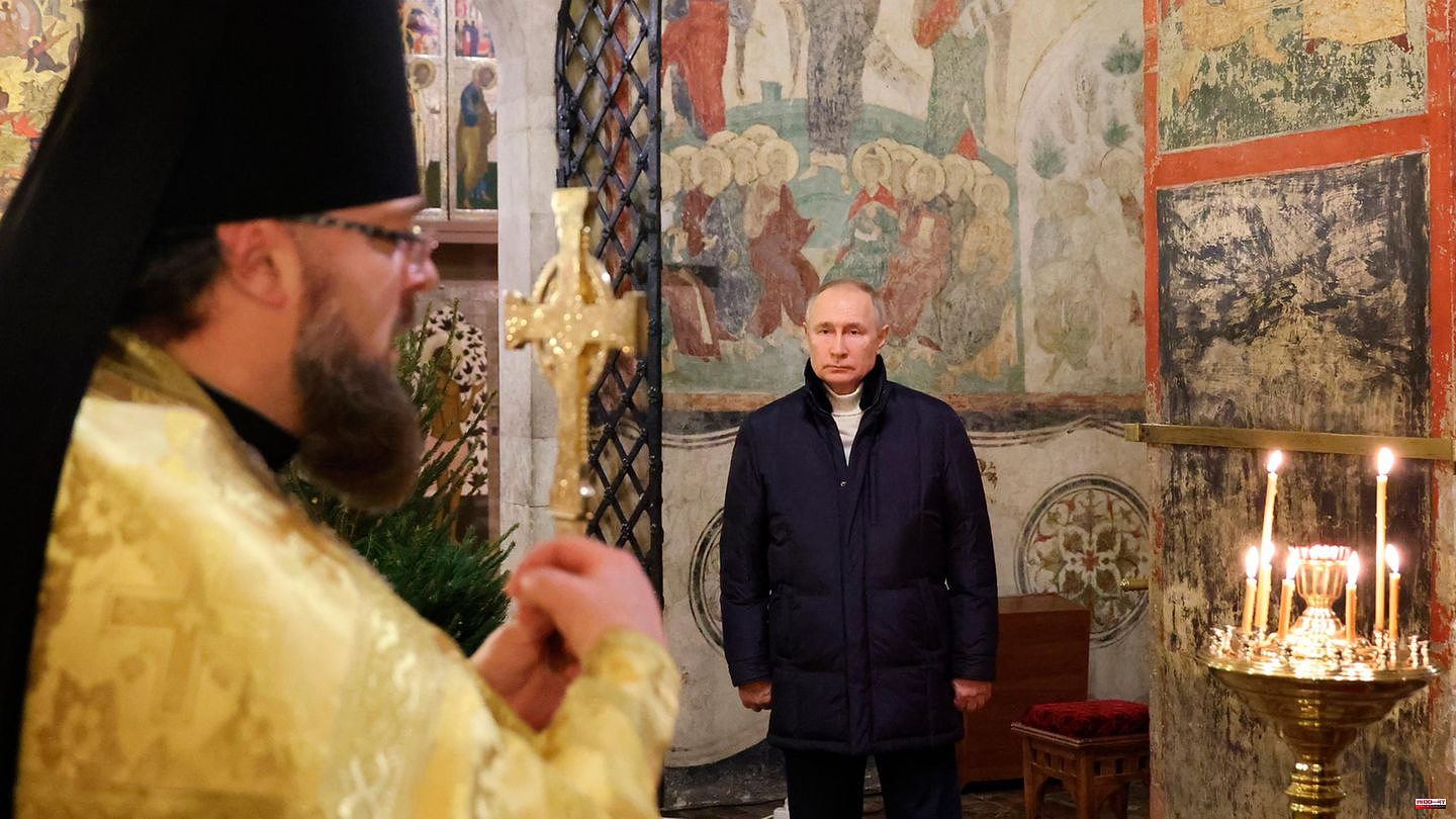 Orthodox celebration: Vladimir at home alone: ​​Putin celebrates Christmas lonely in the Kremlin