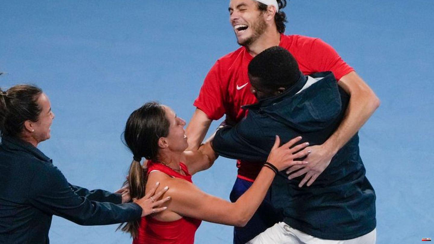 Tennis: US team wins United Cup against Italy