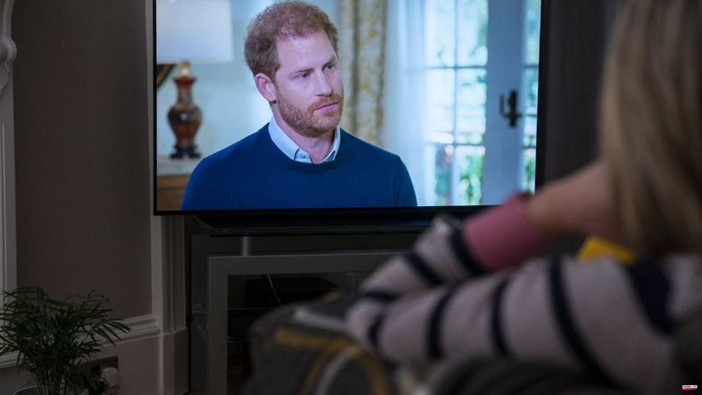 British royals: sharp words and declarations of love: Harry in front of the camera