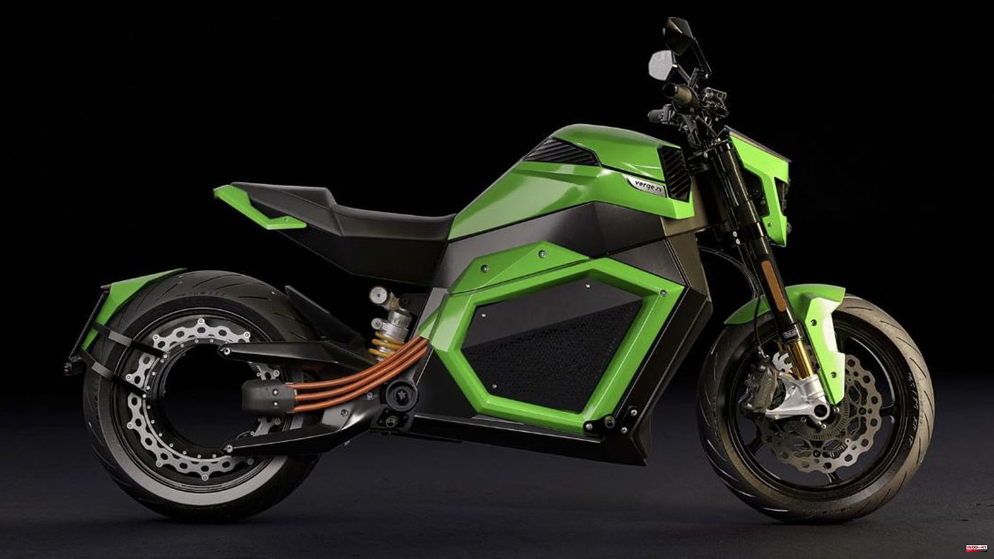 Verge TS Ultra: Hardly anyone will ever ride this dream motorbike with an electric motor