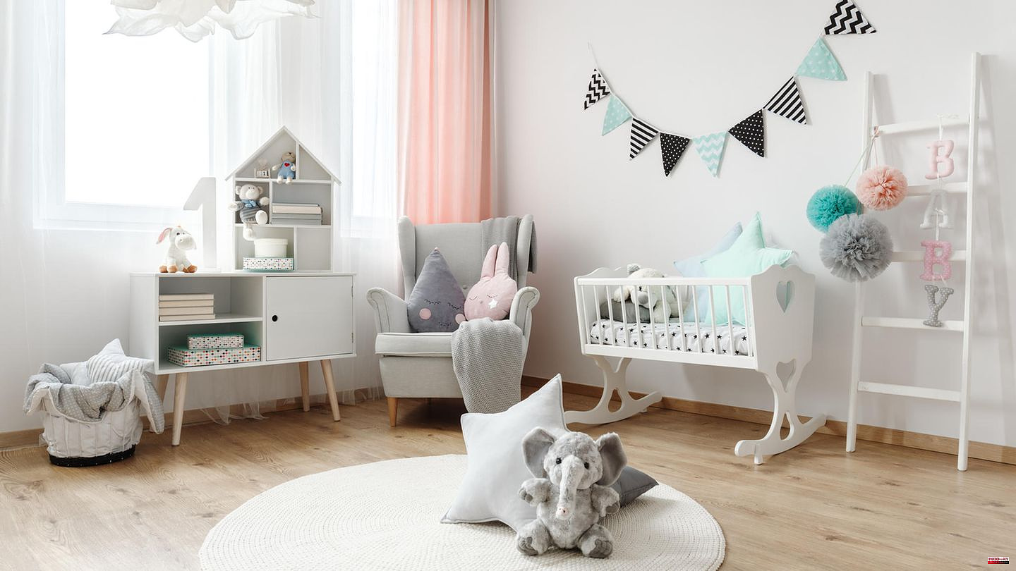 Inspiration: The offspring is coming: creative furnishing ideas for the baby room