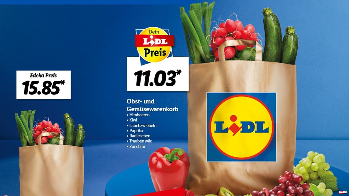 Battle of the grocers: Nasty advertising – Lidl attacks Edeka with a price campaign