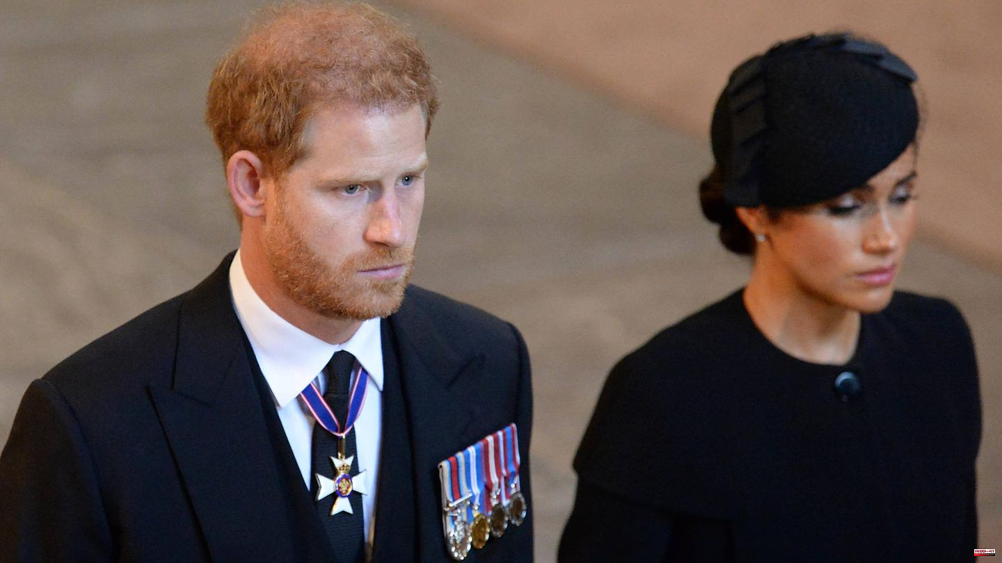 Memoir details: Duchess Meghan was unloaded from the Queen's deathbed – the couple is said to have harmed their health