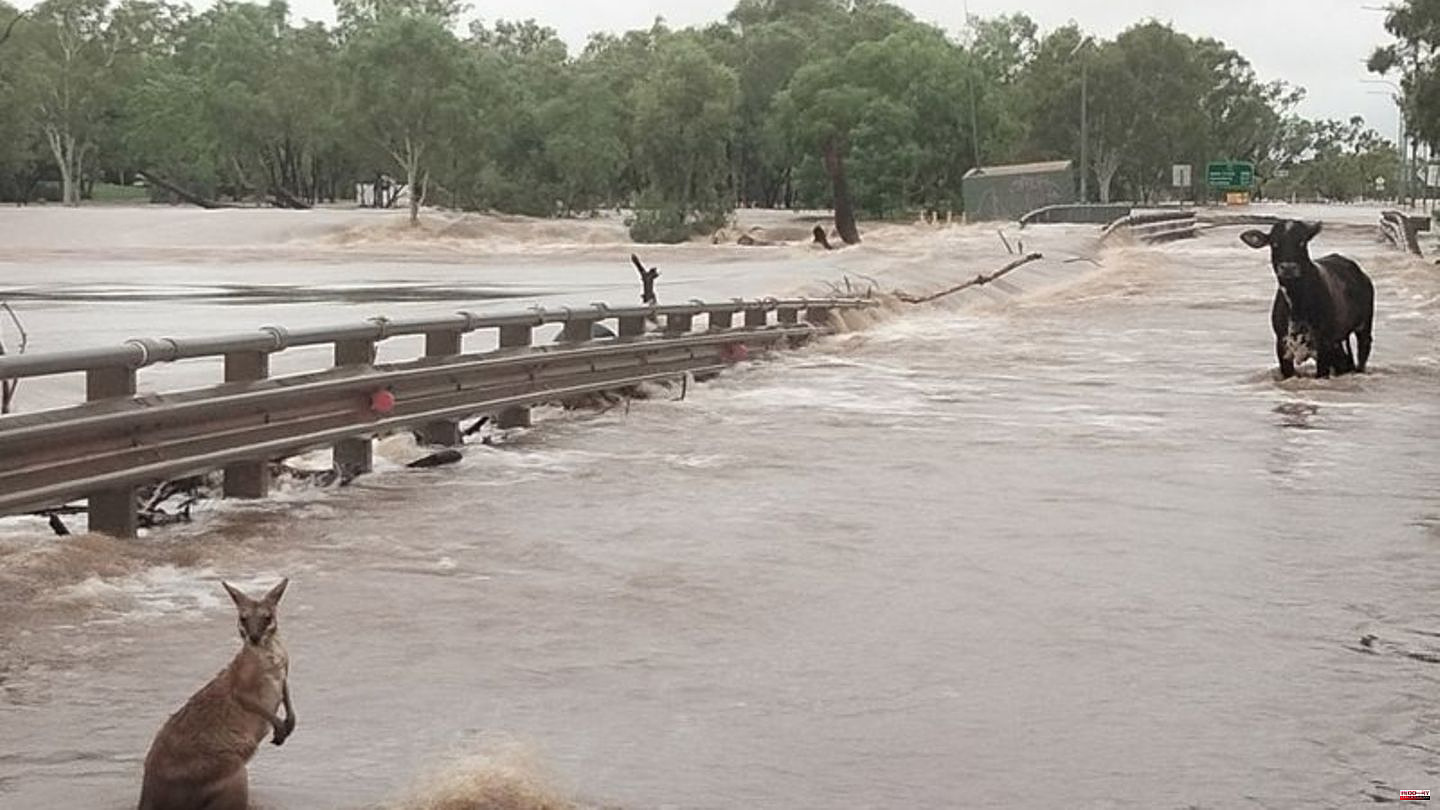 Storm: flood of the century in the Australian Kimberley region