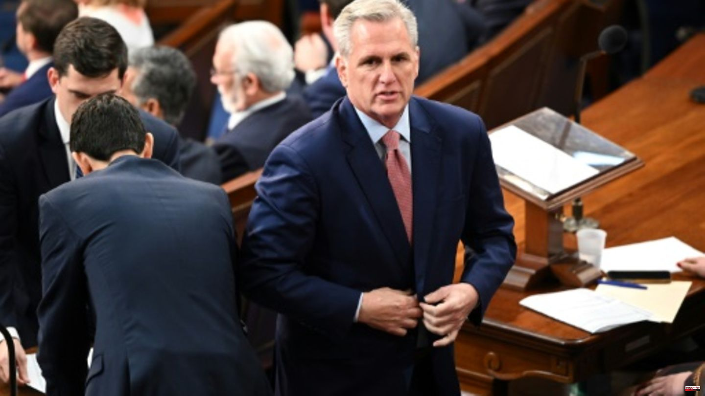McCarthy fails again several times in election to the chairman of the US House of Representatives