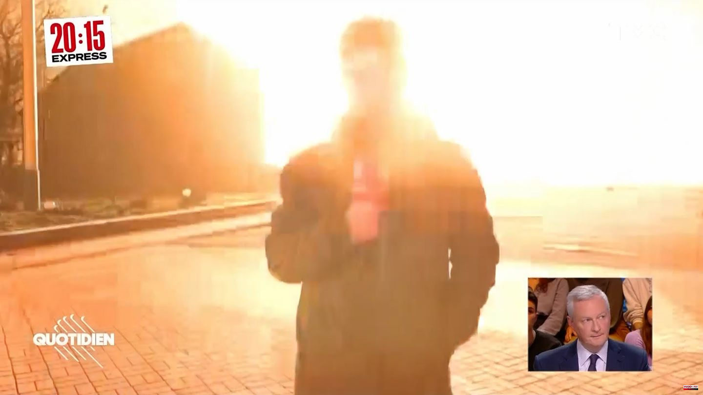 Eastern Ukraine: "We were very afraid": Rocket strikes in front of the TV reporter