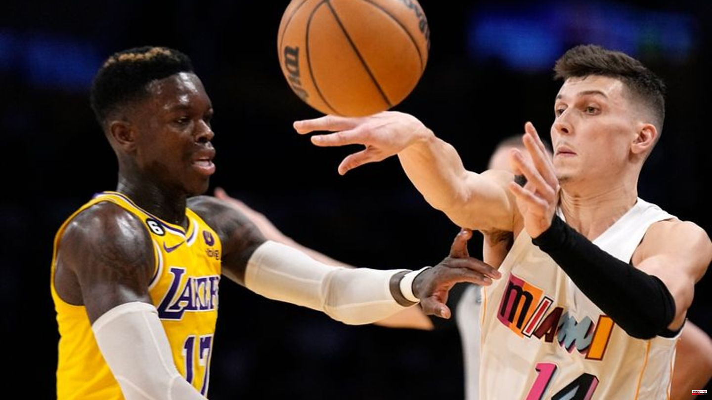 Basketball: NBA: Schröder towers over the narrow Lakers victory