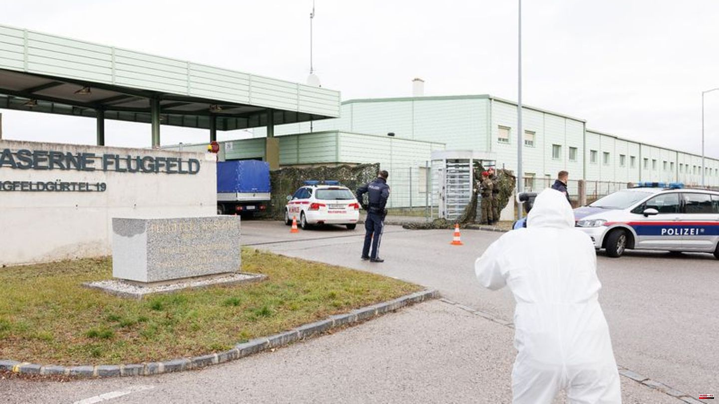 Crime: Austria: Soldier shot in barracks