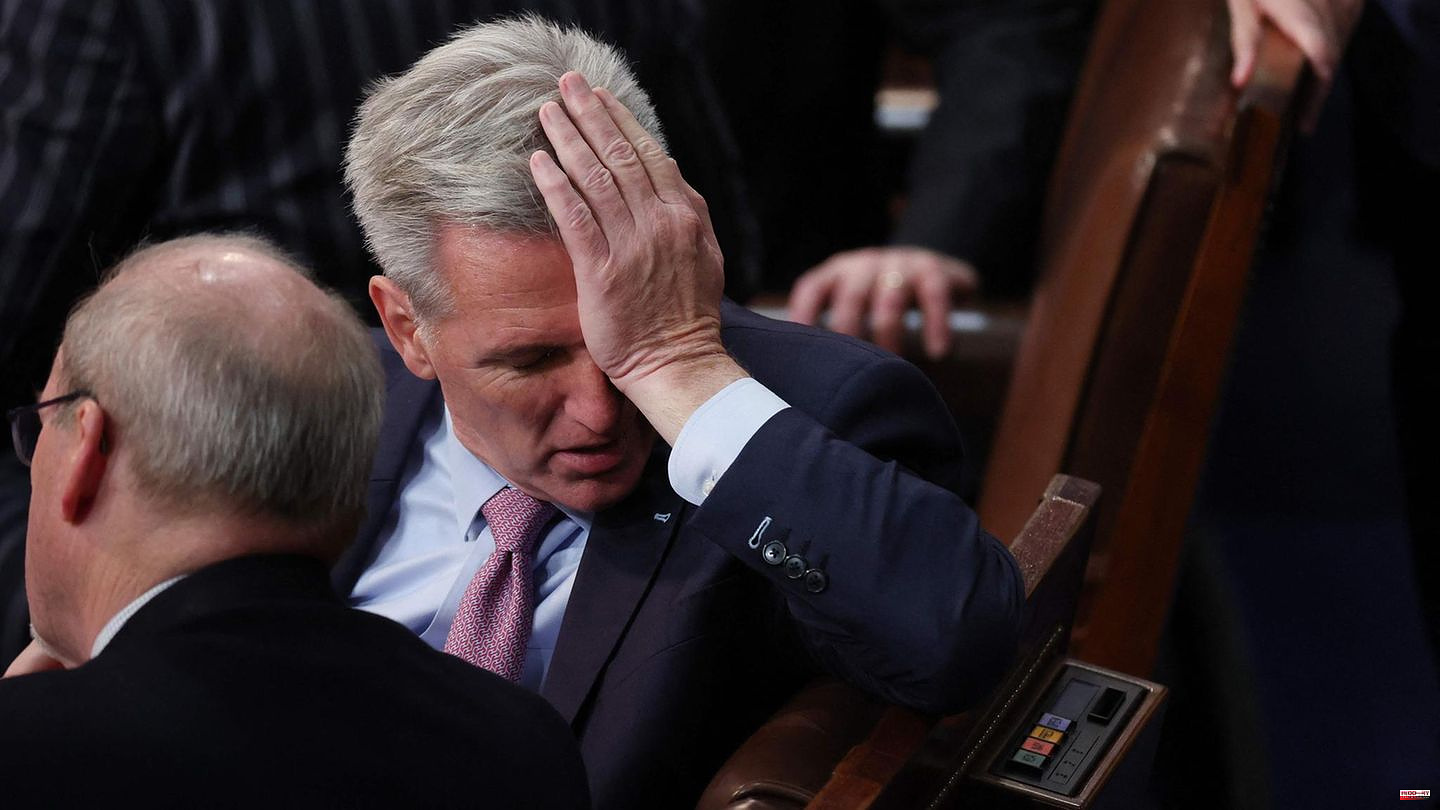 Election chaos in the US Congress: The election of Kevin McCarthy was like a reality show - of the not so good variety