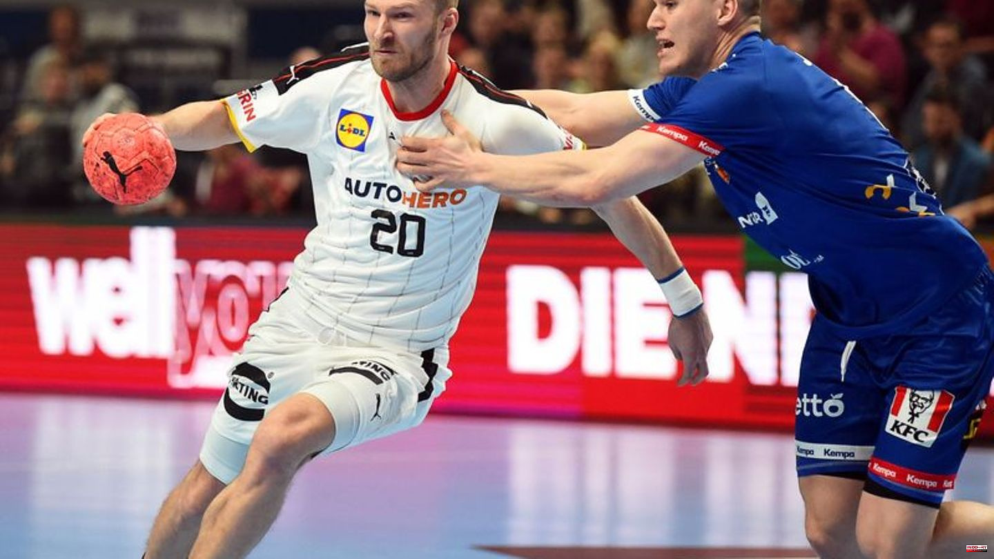 Handball: Break after change: DHB team loses World Cup test against Iceland
