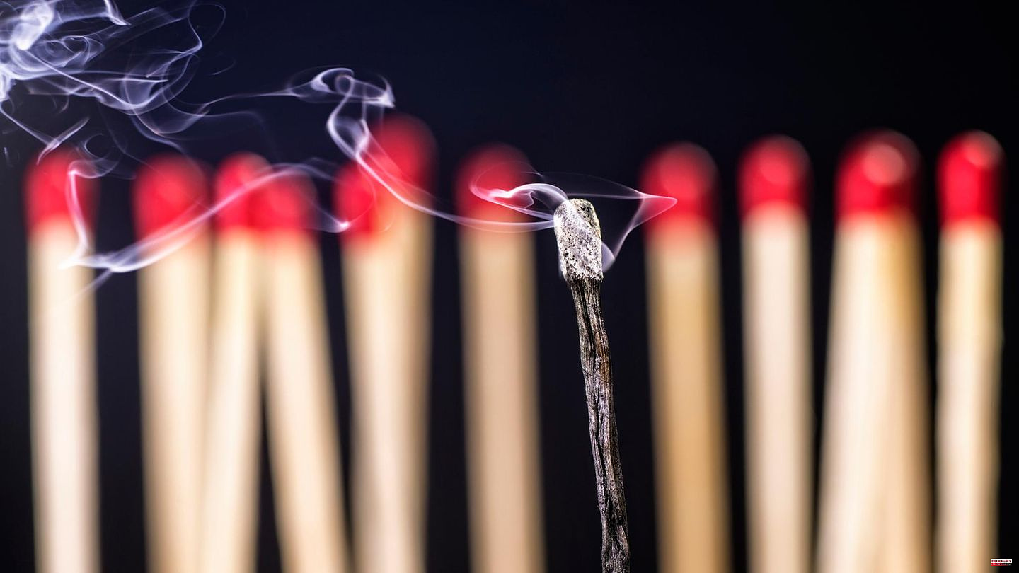 Visual scale as an aid: Matchstick test: New study should make burnout diagnosis easier