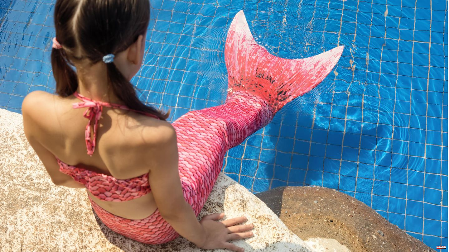 Bathing fun: Ariel for a day: That's why mermaid tails are so popular