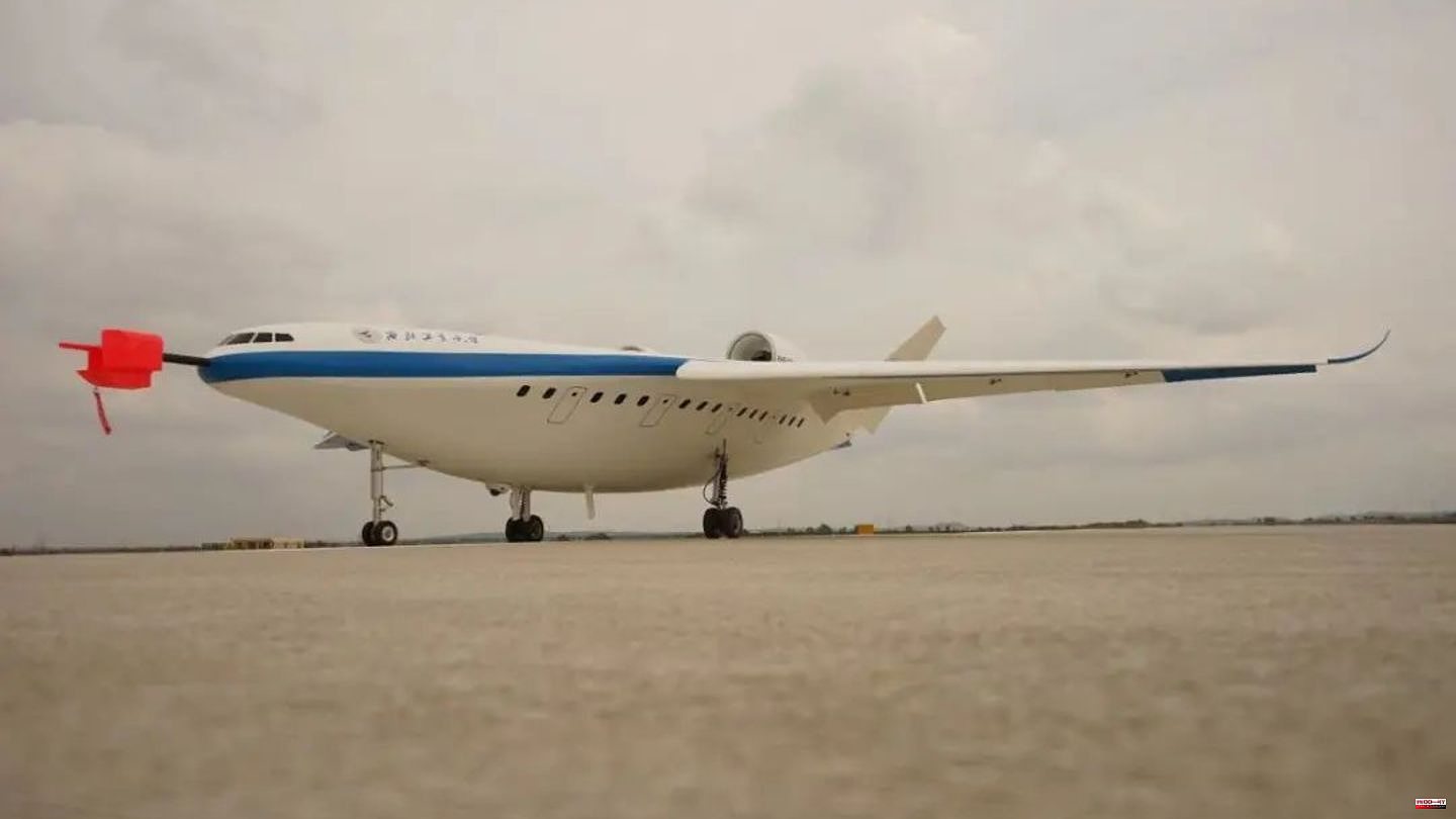 Aviation: Civilian flying wing - China launches "blended wing body" jet
