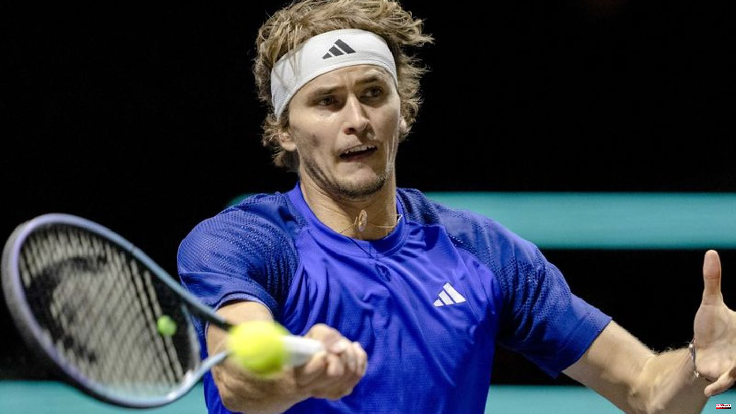 Tennis: Out in Rotterdam: Zverev's comeback path remains tedious