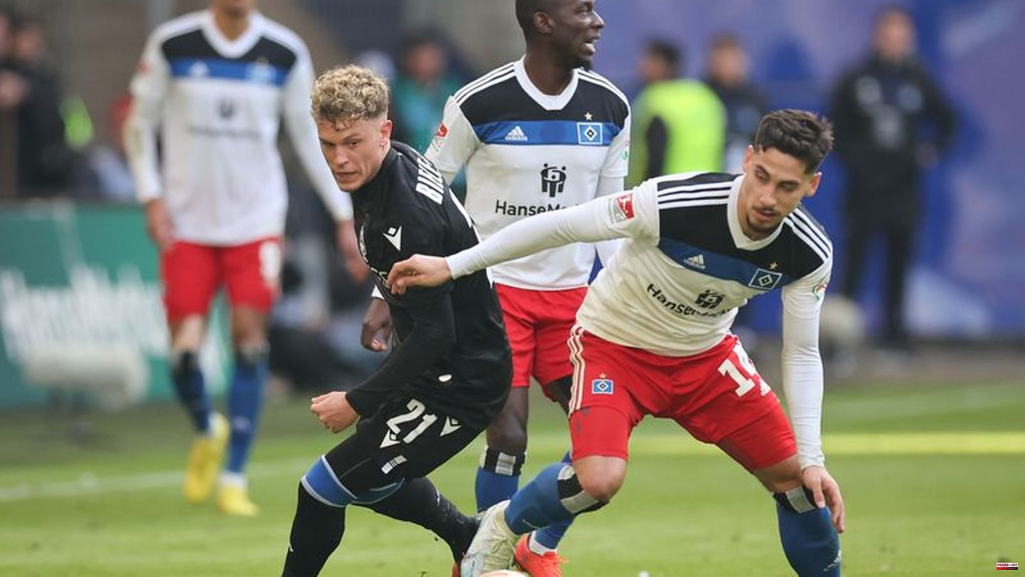HSV: 2:1 over Bielefeld: lackluster dress rehearsal before top duel