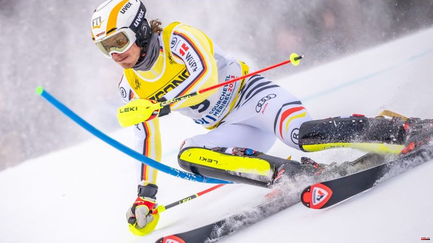 Alpine World Cup in Courchevel: skiers Straßer in the World Cup slalom ninth - Kristoffersen WINS
