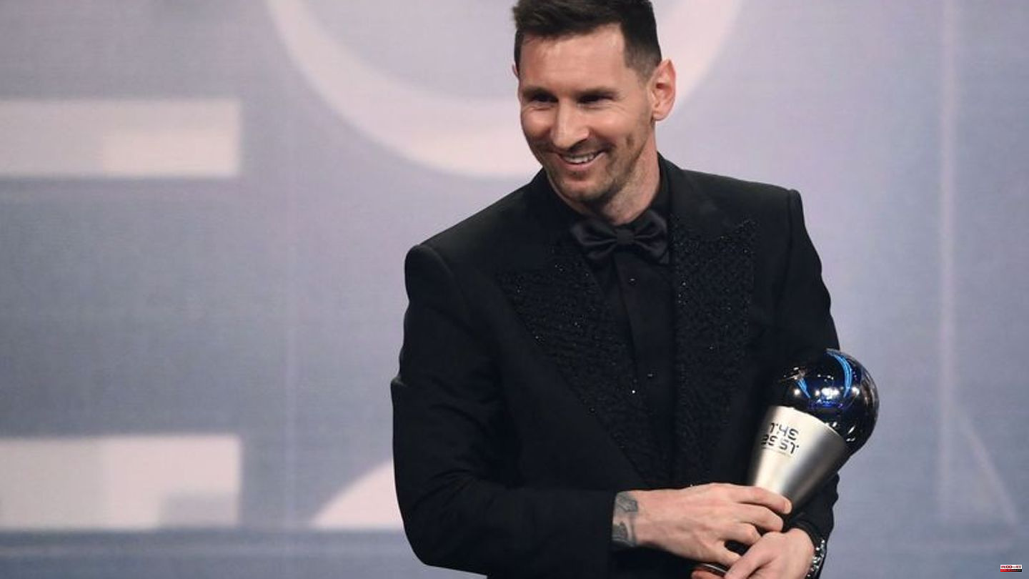 Awards: world footballer Messi after freestyle before big tasks