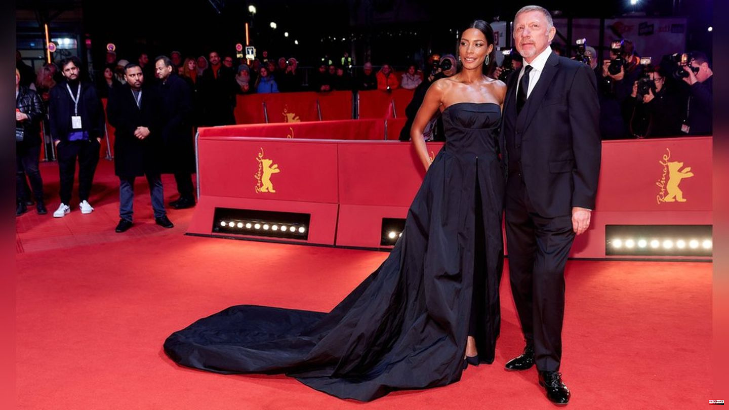 Boris Becker and his Lilian: Couple debut on the red carpet