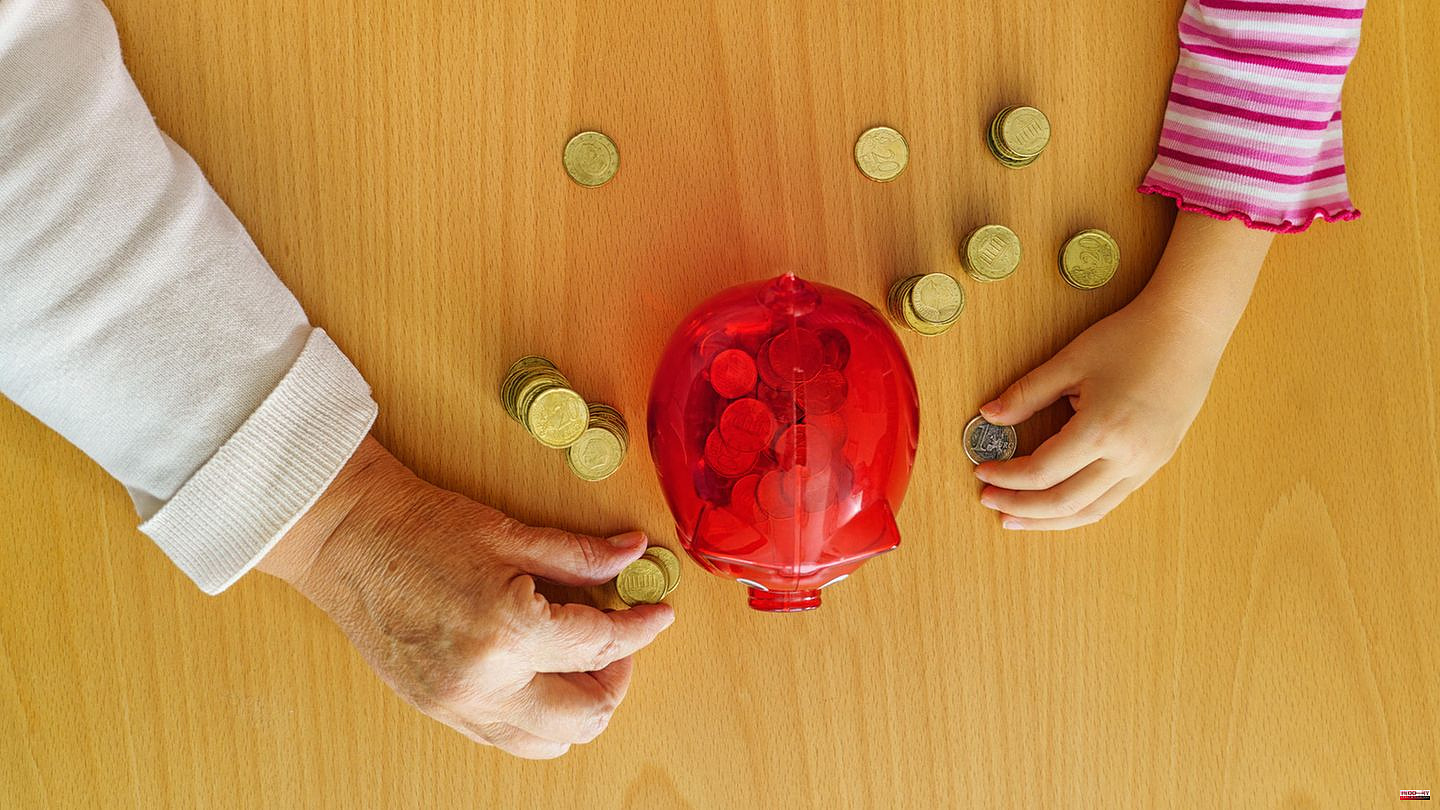 Assets: This is how a savings account can be passed on directly to the grandchildren as easily as possible