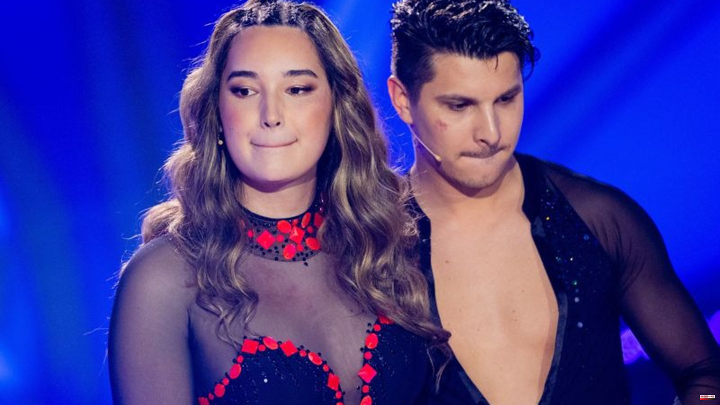 RTL: Model Alex Mariah Peter is the first to fly from "Let's Dance"