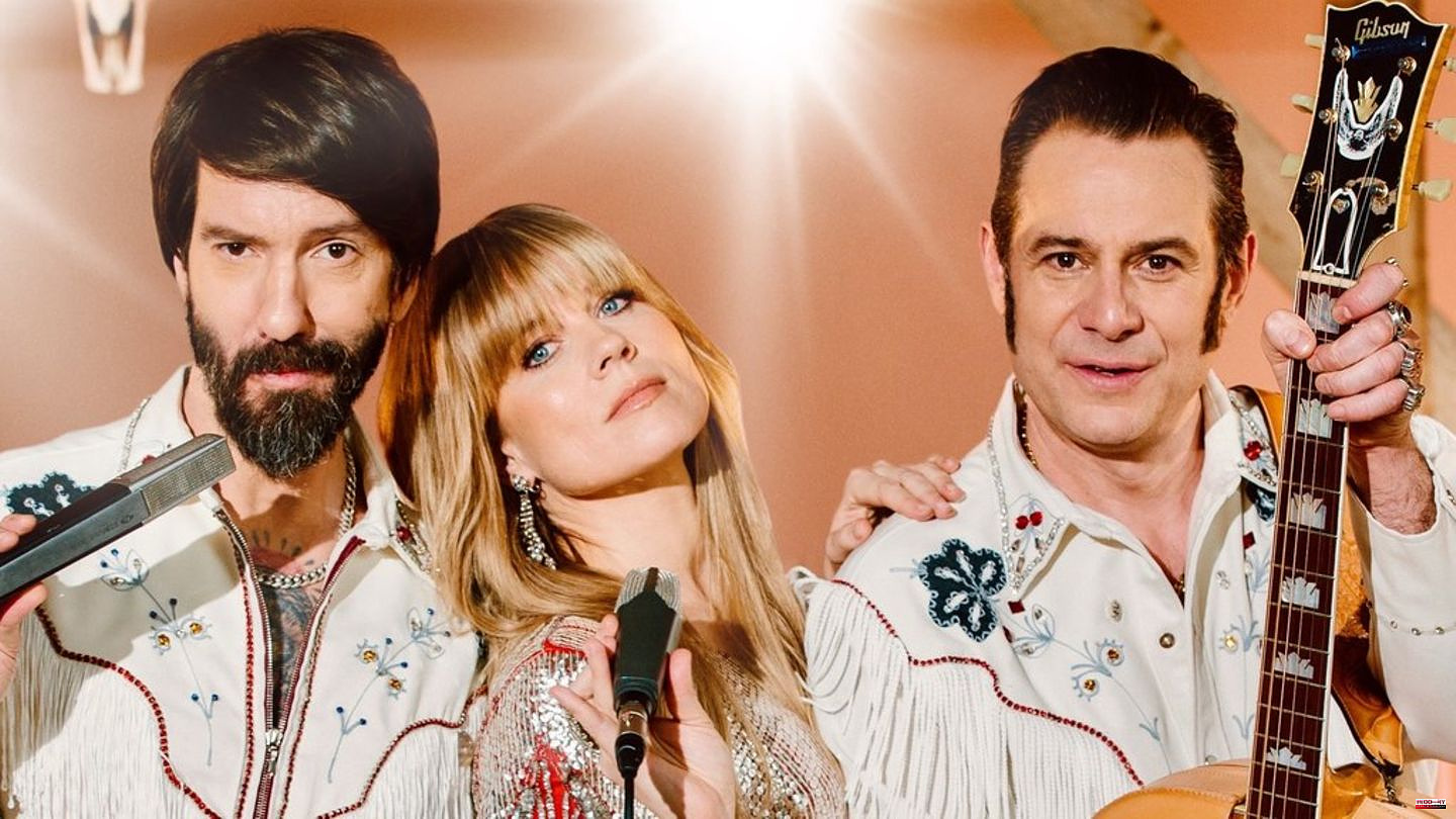 The BossHoss and Ilse DeLange: Joint appearance at the ESC preliminary round