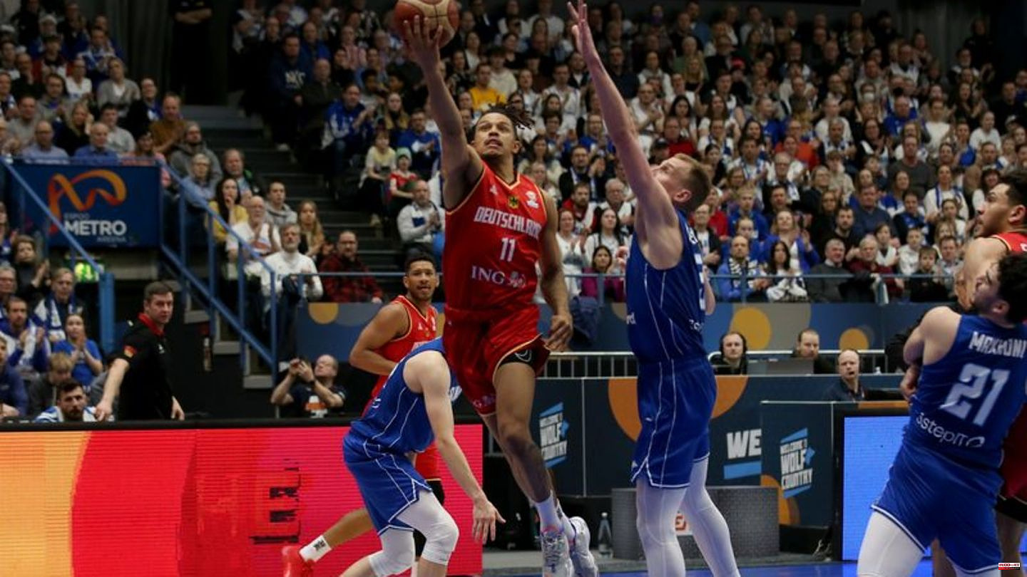 World Cup qualification: German basketball players also win in Finland