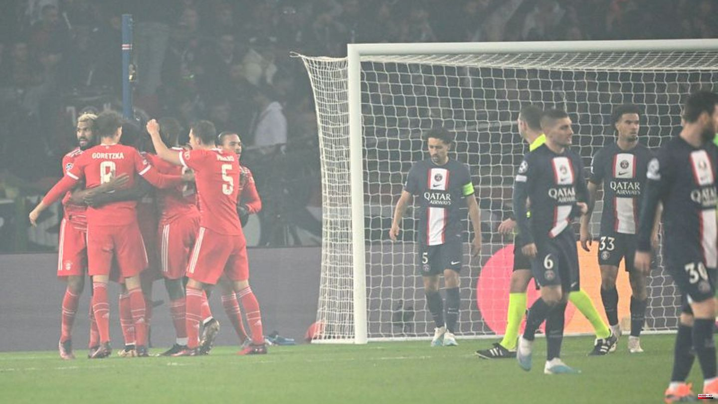 Champions League: Victory at PSG: Bayern on course for the quarter-finals thanks to Coman