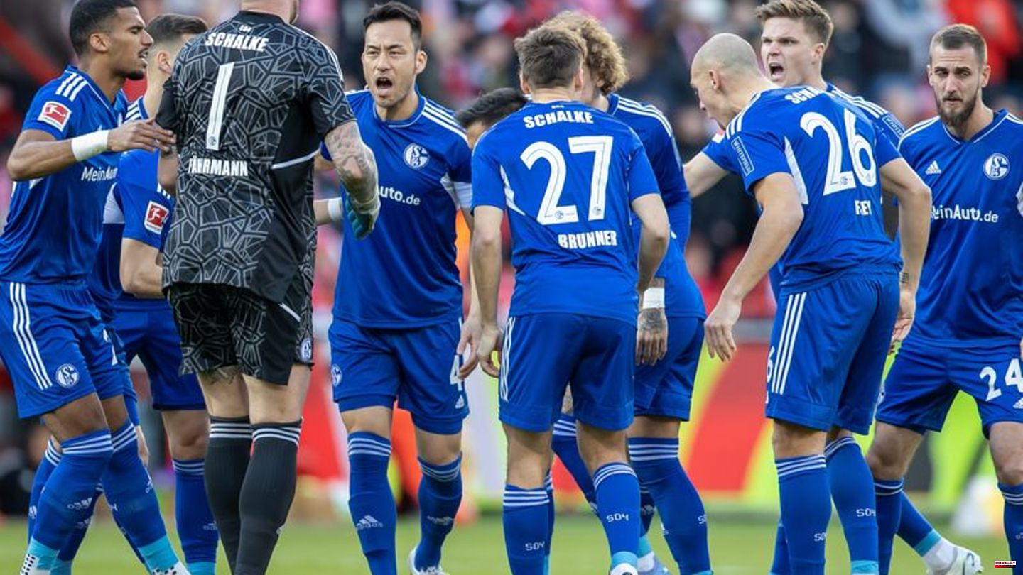 Bundesliga: draw at Union: Schalke joy about "extra point"